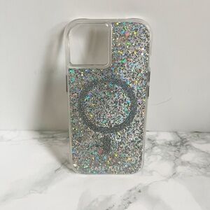 Case-Mate Twinkle Disco Glittery MagSafe Case For iPhone 15/14/13 | Open Box